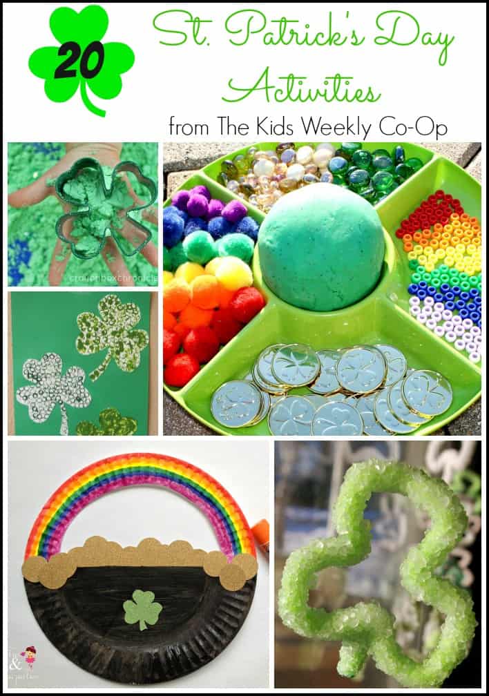 20 St Patrick s Day Activities For Kids From The Kids Weekly Co Op