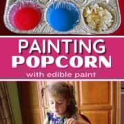 Painting Popcorn pin
