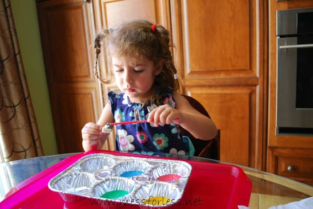 Popcorn Painting Activity