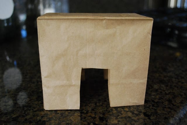 paper bag donkeys