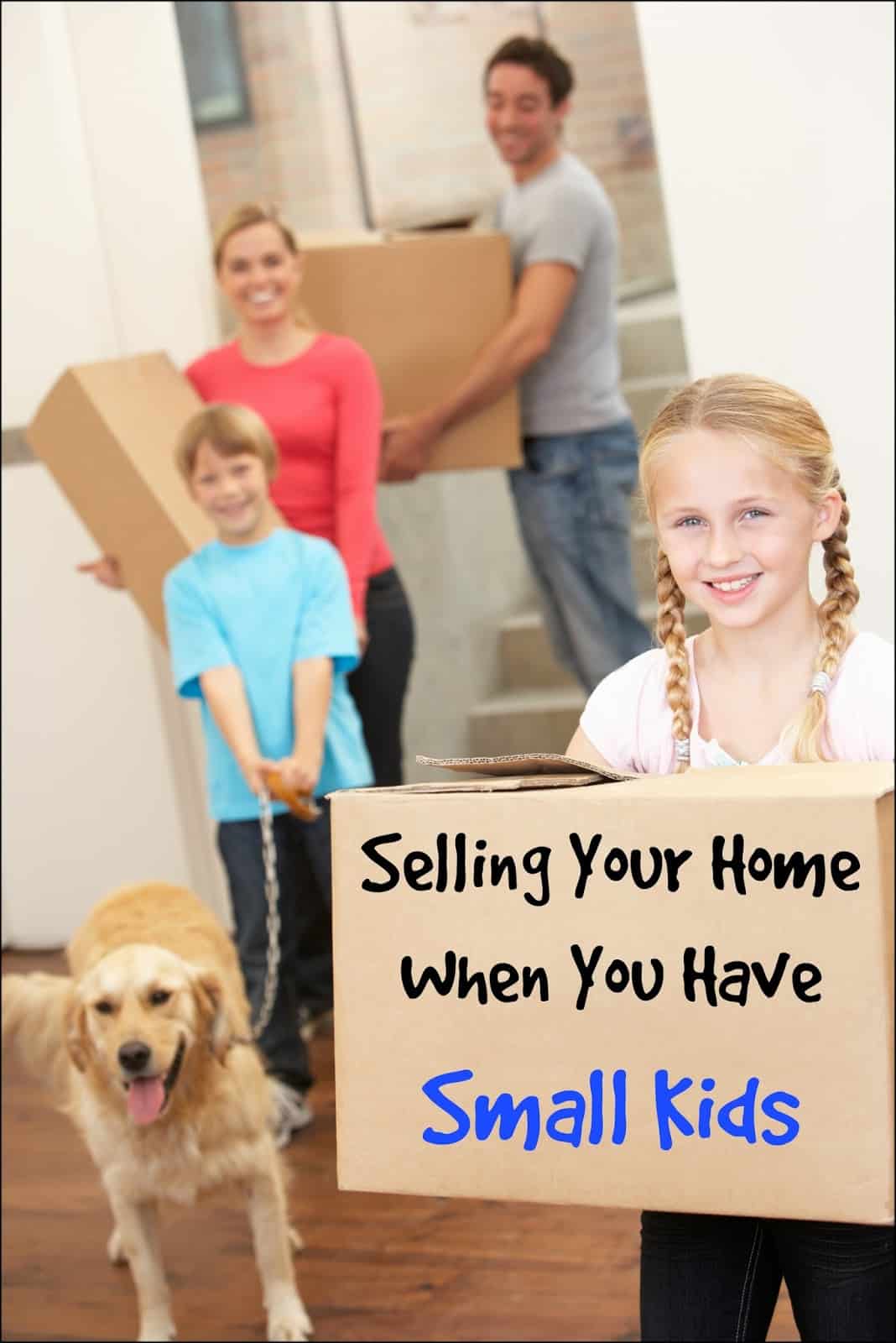 Selling your house when you have small kids. How to survive the home selling process with your sanity.