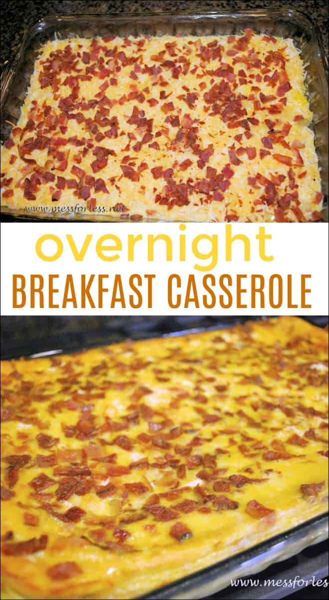 This easy breakfast casserole is a crowd pleaser that can be assembled the night before.