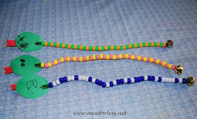 Patterned Bead Snakes