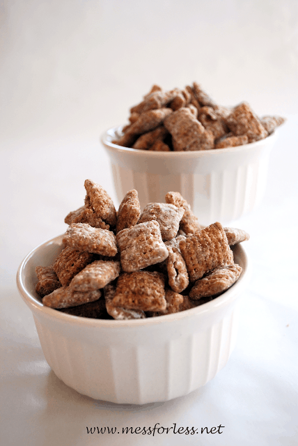 Muddy Buddies - so easy to make with kids and oh so GOOD!