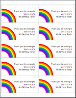 rainbow party printable