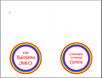 rainbow party printable