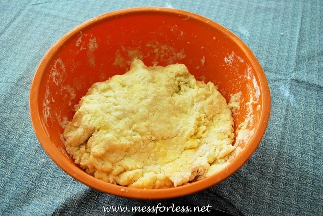 dough in bowl