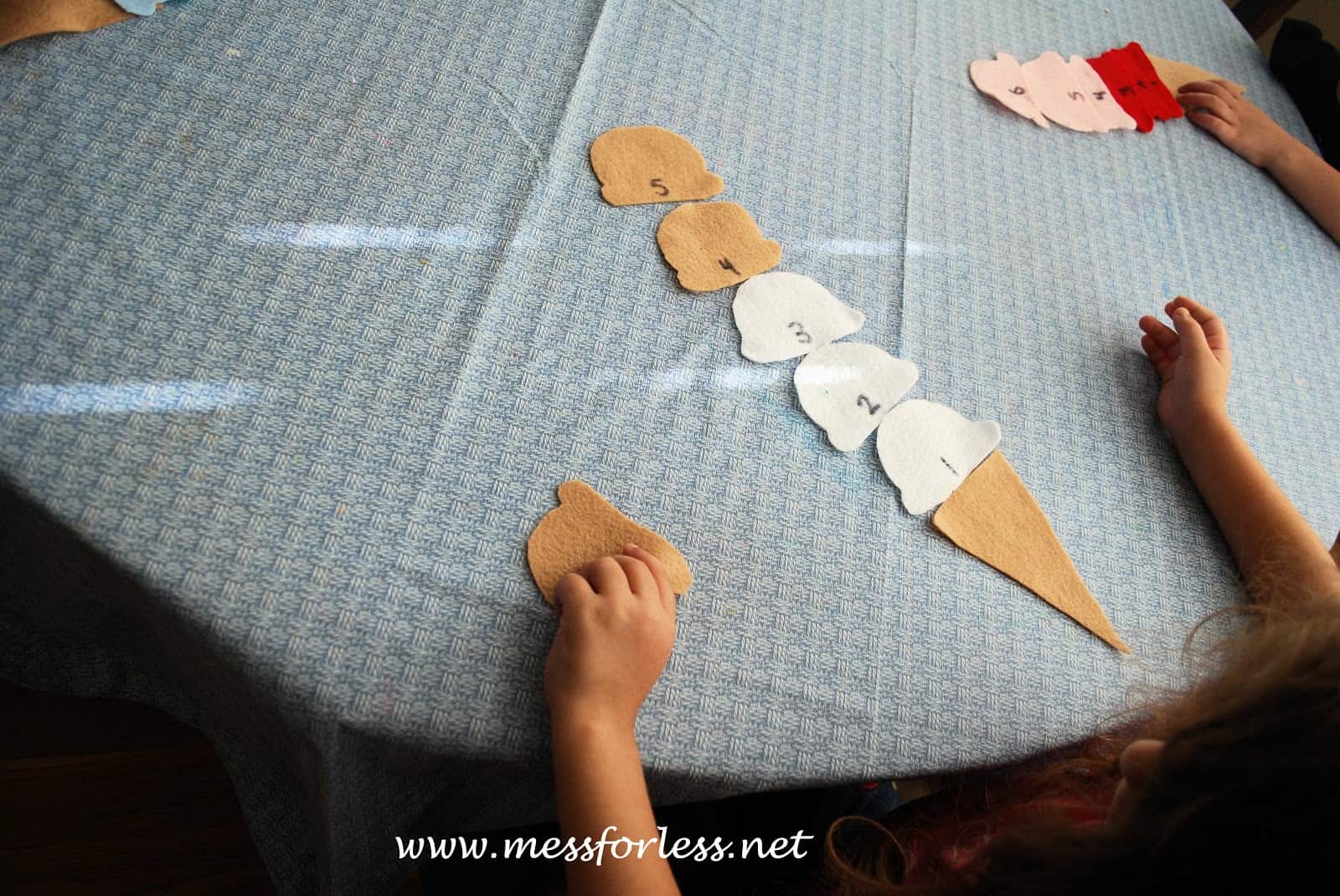 Yummy Ice Cream Math Games Mess for Less