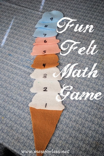 Ice Cream Math Games, #math, #preschool