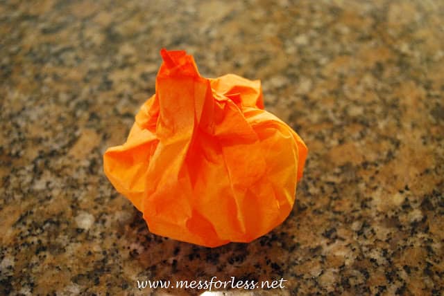 orange coffee filter