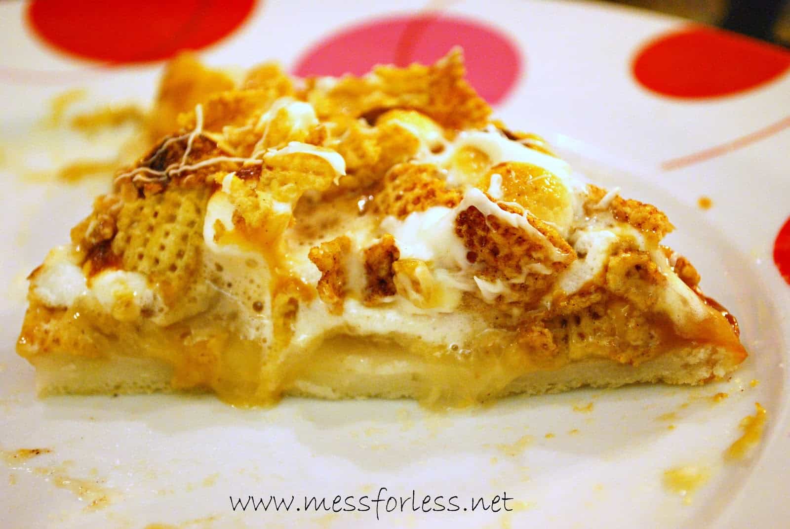 Food Fun Friday The Ultimate Caramel Apple Dessert Pizza Mess for Less