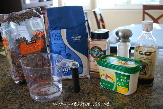 candied pecans ingredients