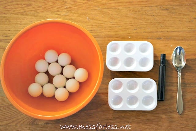 counting fun with ping pong balls 