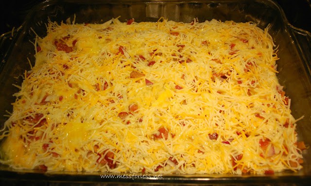breakfast casserole with cheese