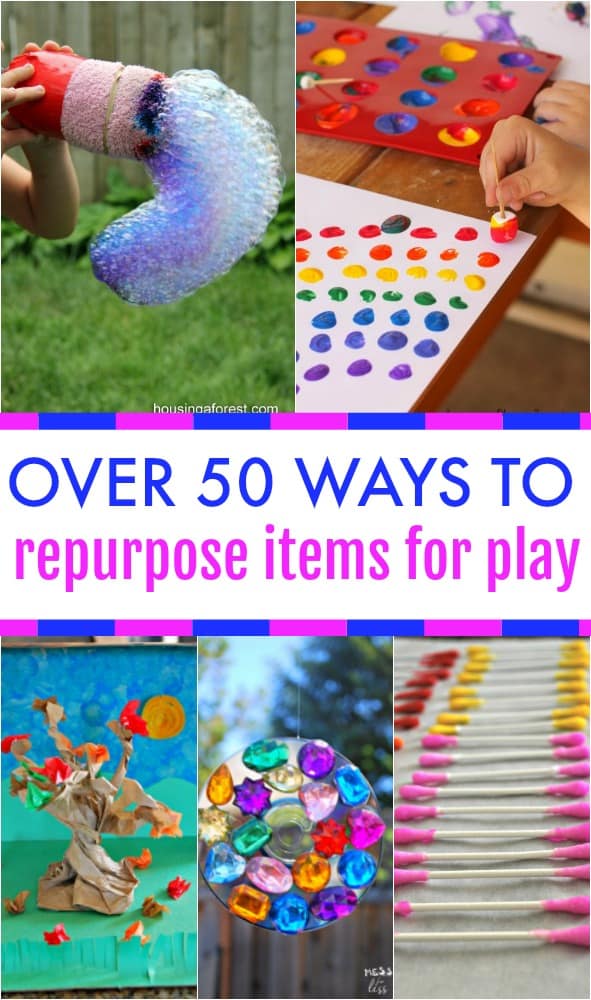 repurposing items for play