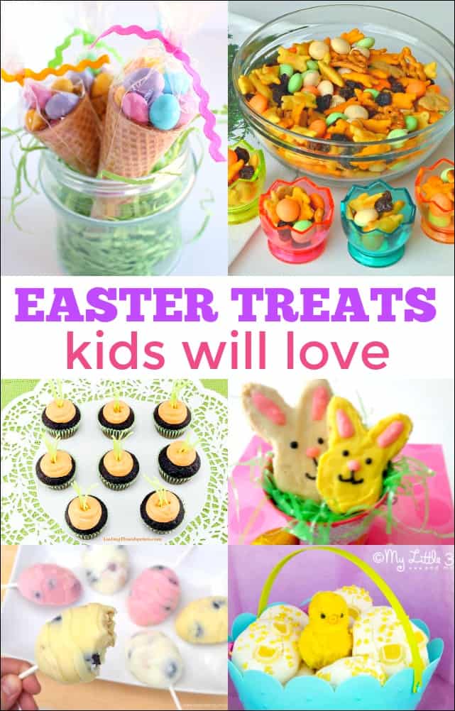 Easter Treats for Kids - Fun ideas for tasty treats for an Easter basket or a party. 