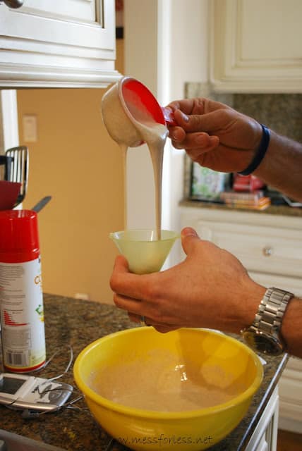 Make funnel cake at home