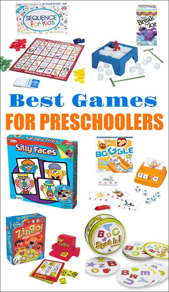 The Importance of Games for Kids plus our 10 favorite games for preschoolers. I can't believe how much kids can learn by playing board games. Here are the best ones around!