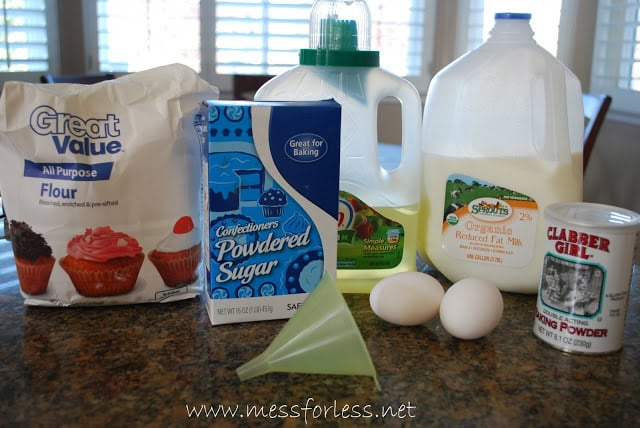 funnel cake ingredients