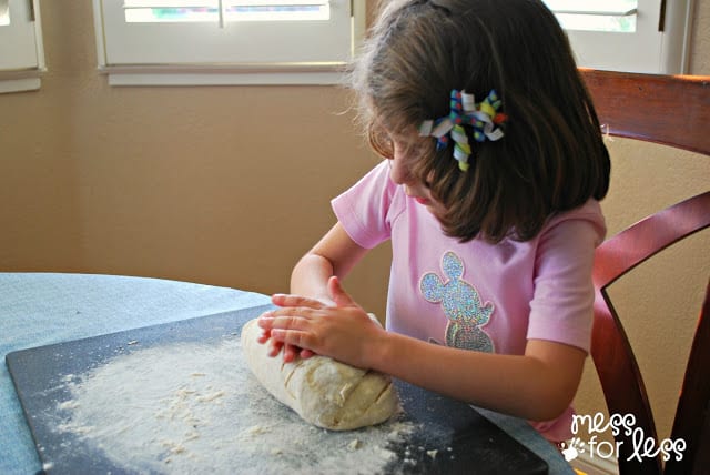 kneading dough