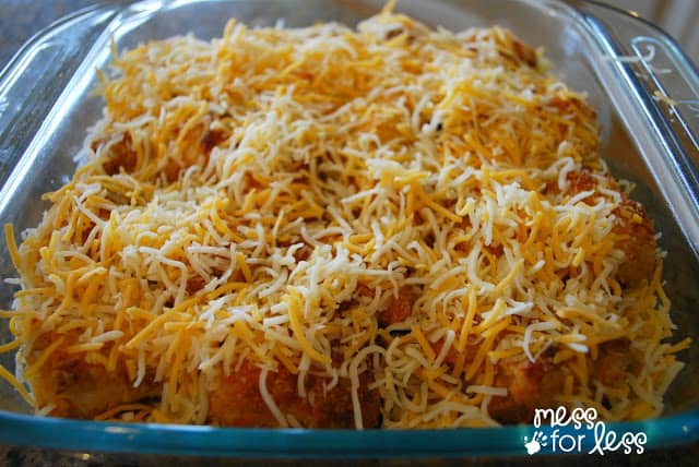 cheesy chicken casserole