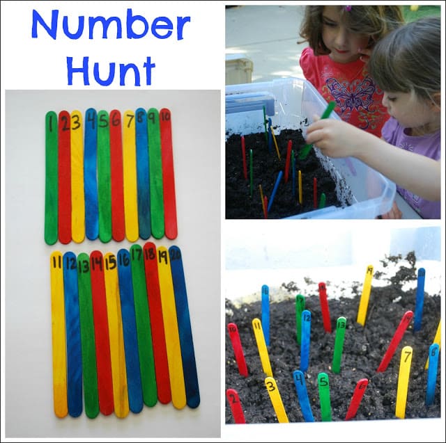 Learn Through Movement - Number Hunt Math Game