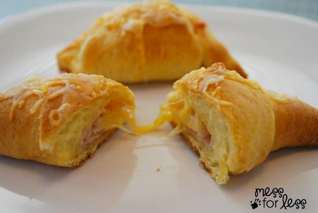 Turkey and Cheese Crescents