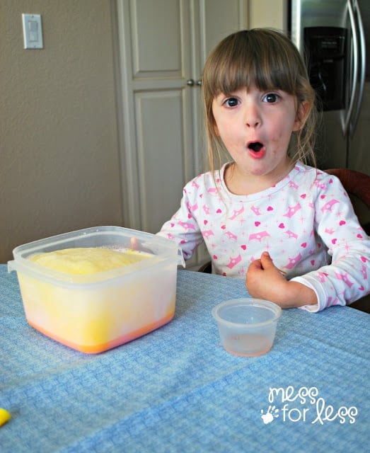 Exploding Milk Experiment