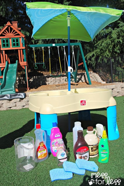 Water table play