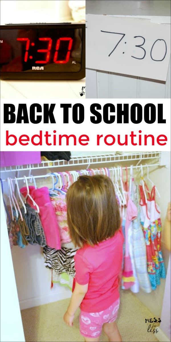 Back to school bedtime routines to help get your kids well rested for school.