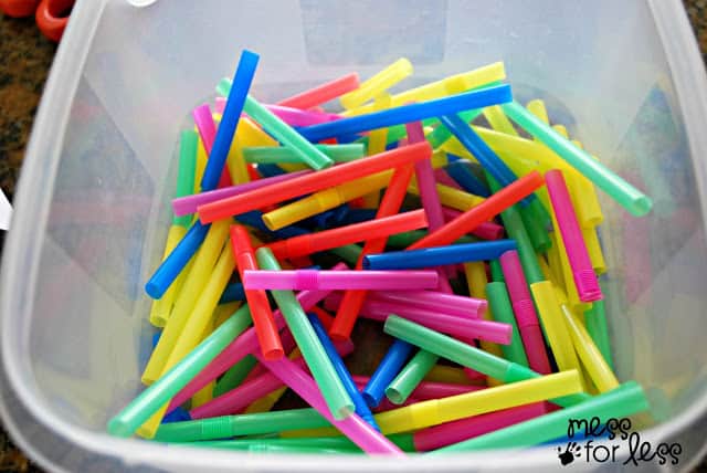 game with straws