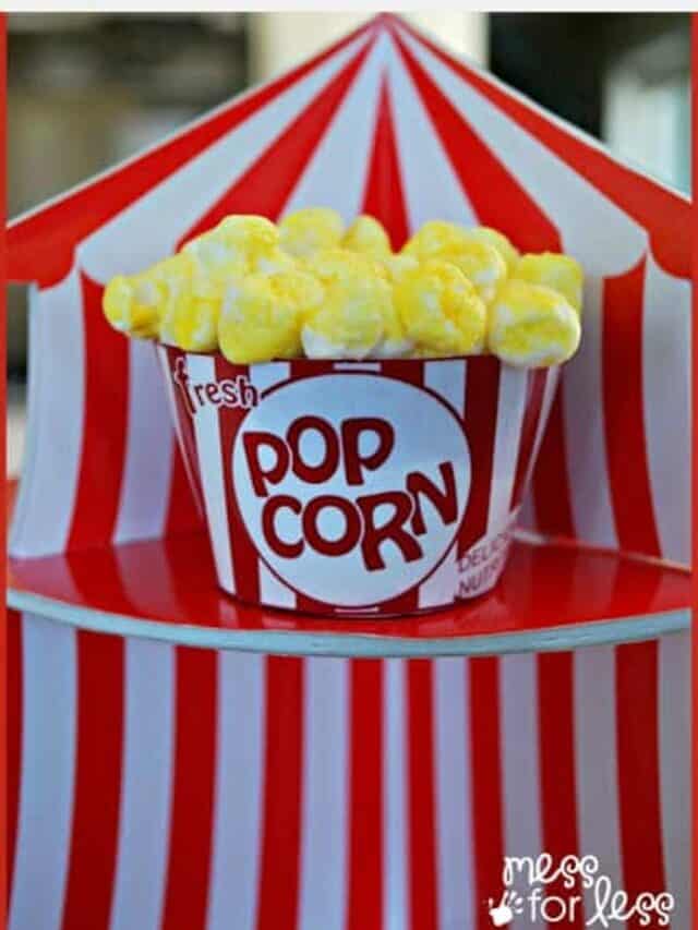 Popcorn Cupcakes