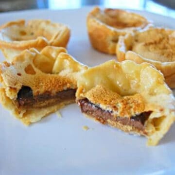 mini s'mores pie