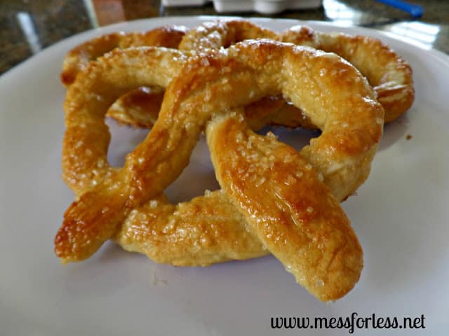 Soft Pretzel recipe