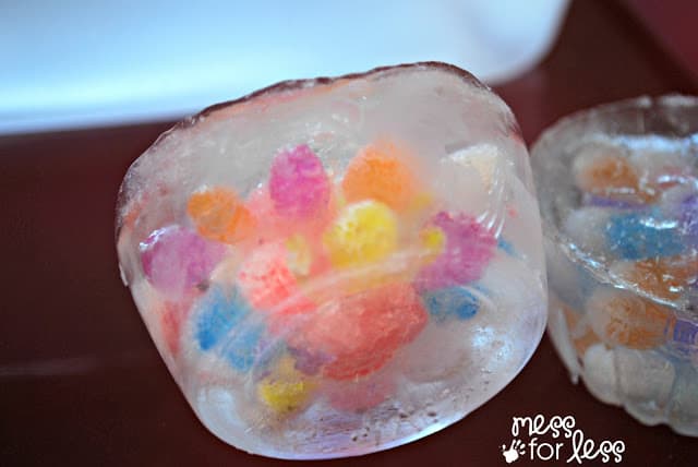 frozen water beads