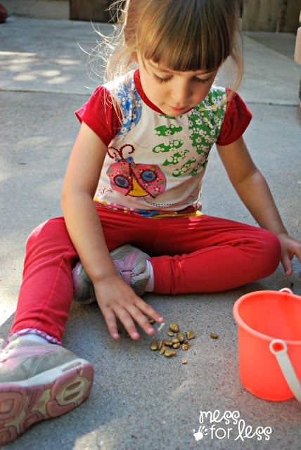 panning for gold activity