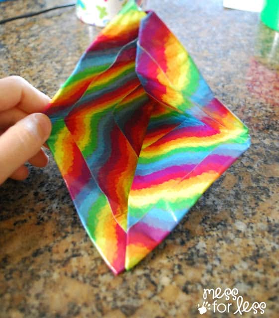 making a paper boat