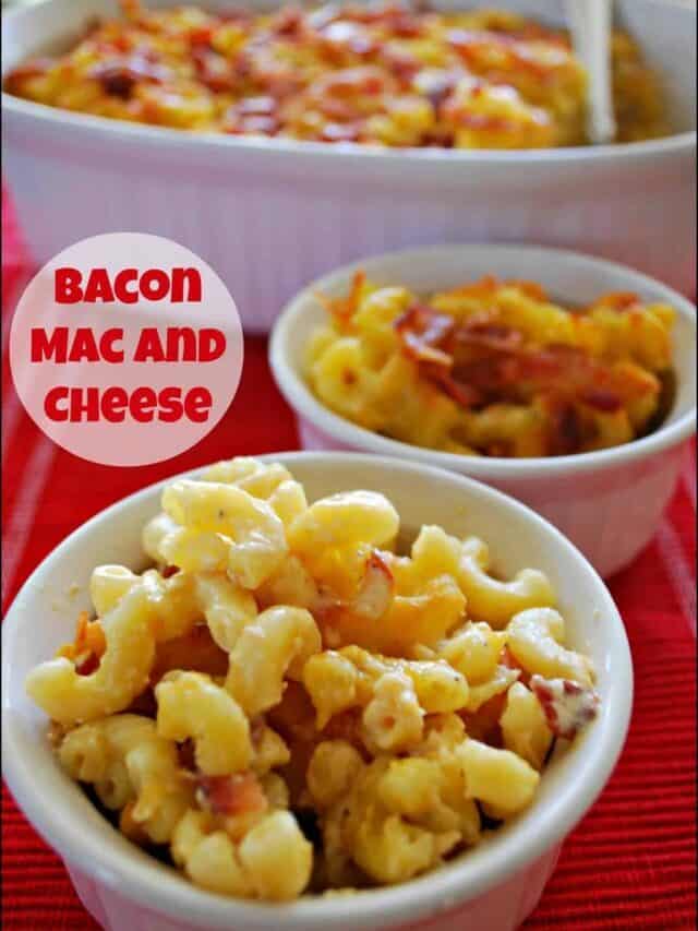 Baked Bacon Mac and Cheese
