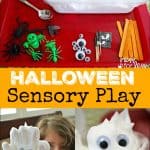 halloween sensory play