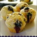 homemade blueberry muffins