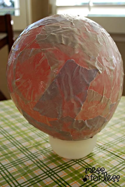 making paper mache