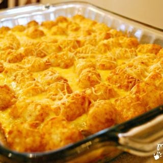 tatertot breakfast casserole 2