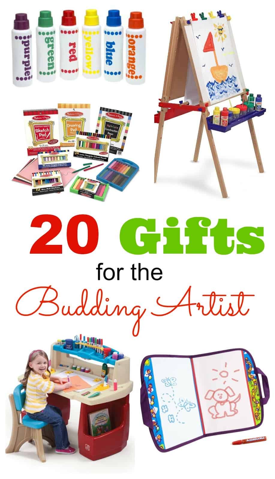 20 Gifts for the Budding Artist - Mess for Less