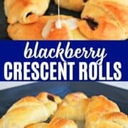 blackberry crescent roll recipe pin