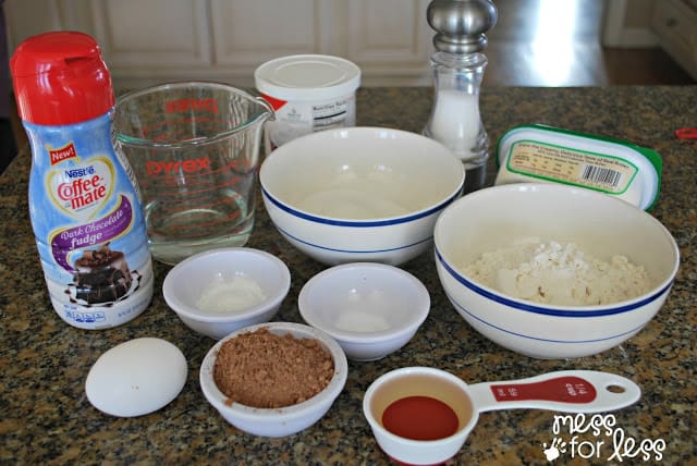 ingredients for chocolate cake #ad