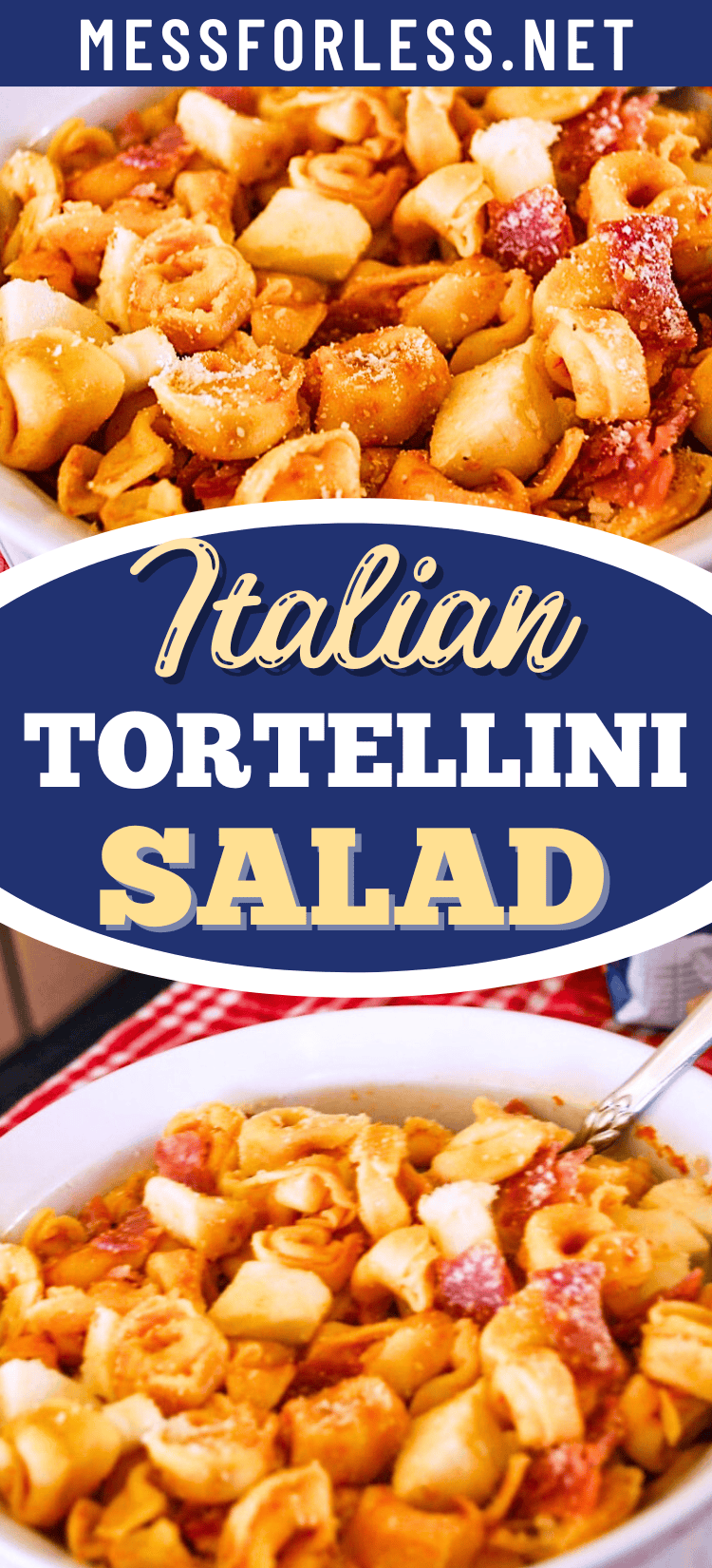Italian Tortellini Salad pin
