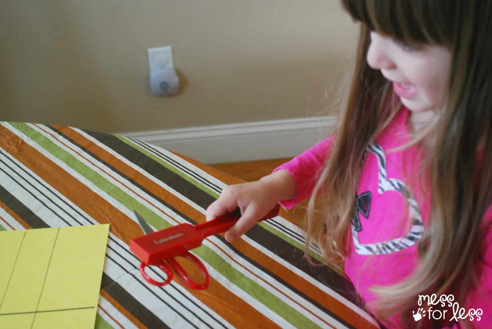 lifting scissors with a magnet