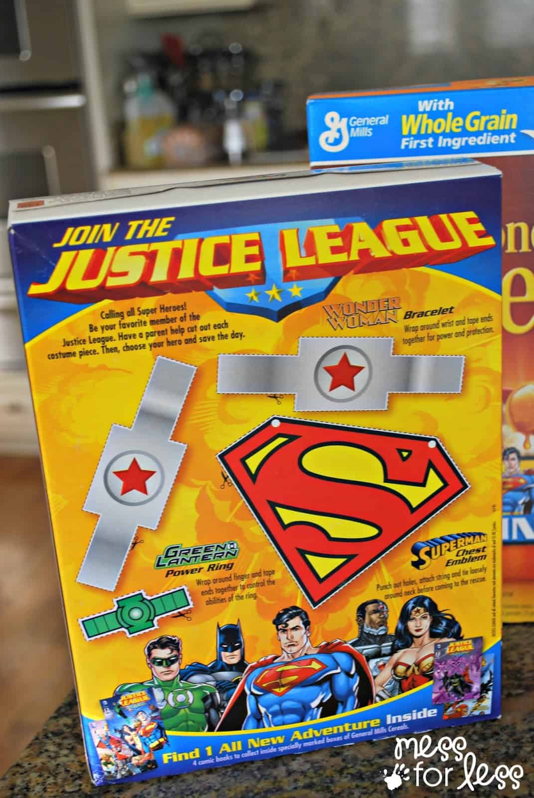 Super hero cereal boxes #sponsored 