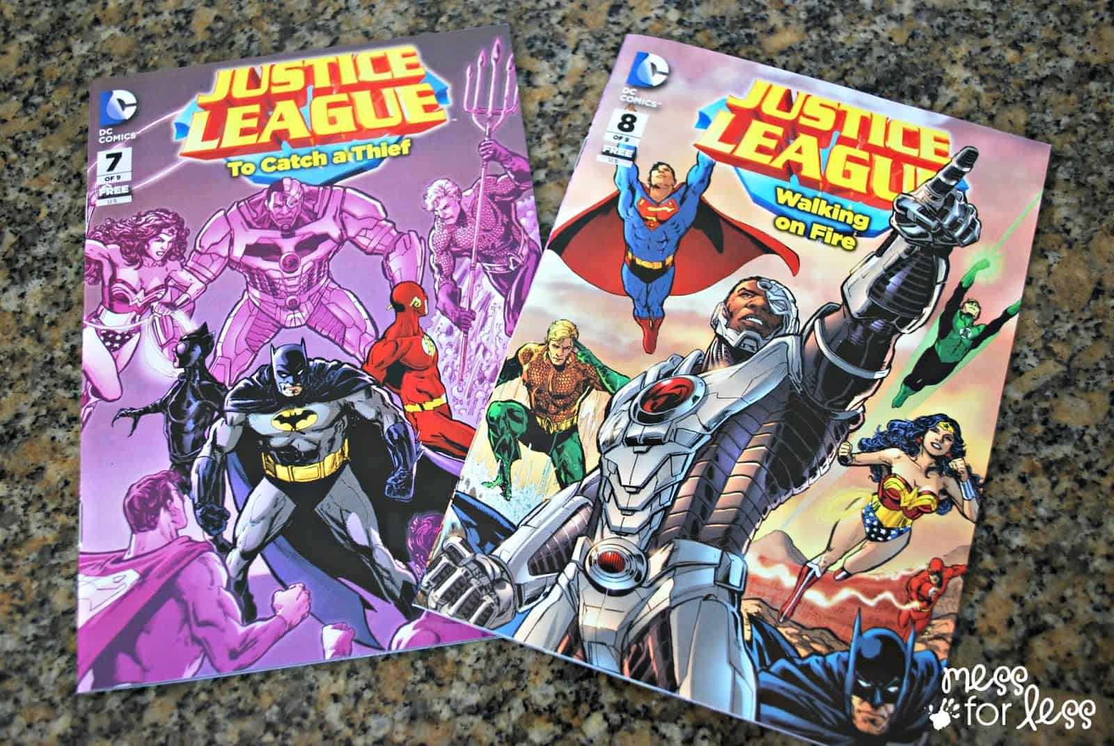 Justice League comic books #sponsored