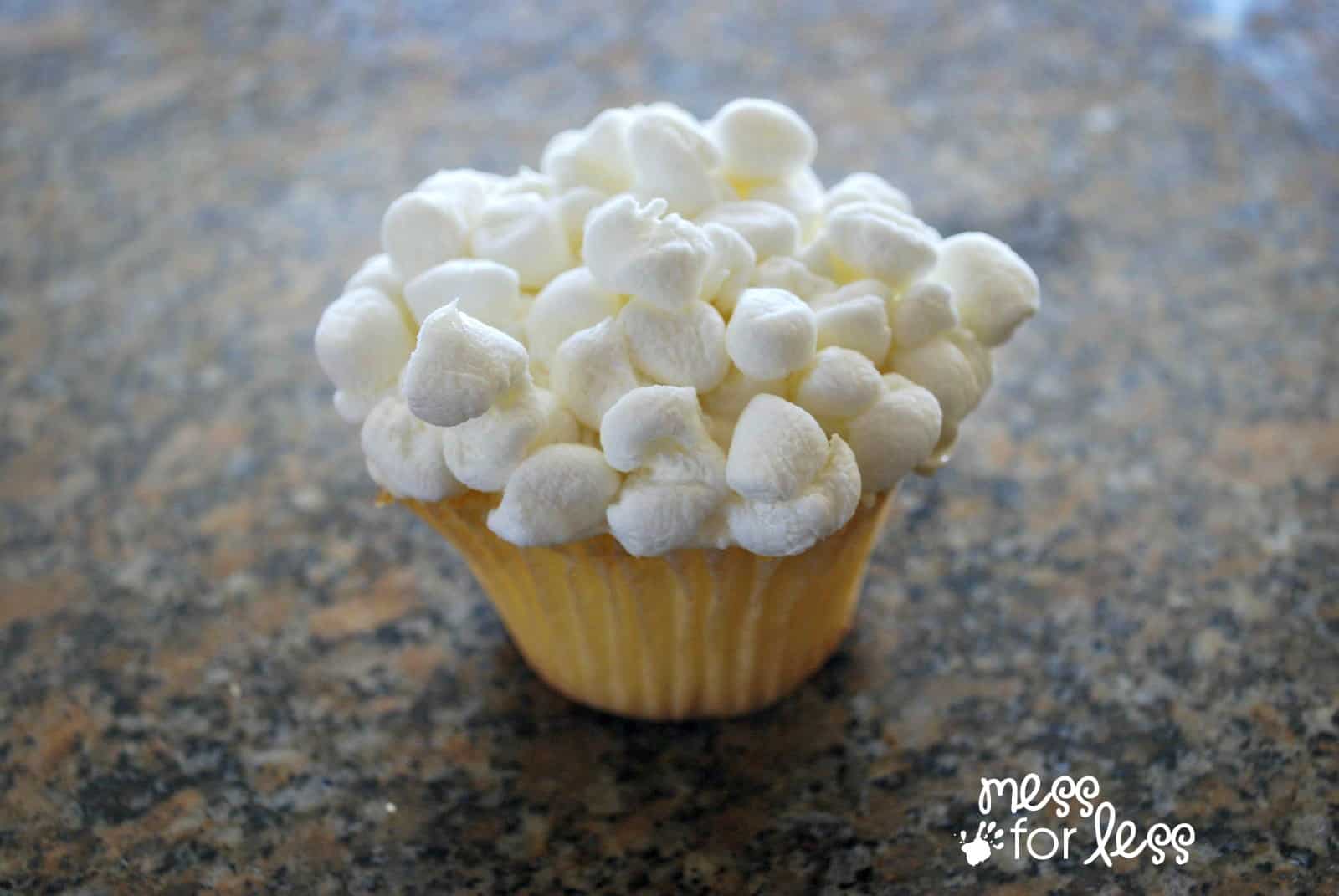 popcorn cupcake recipe